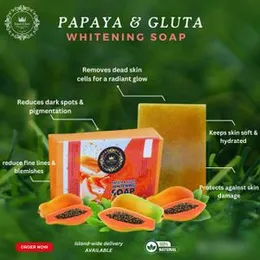 Liya's Glow Papaya & Gluta Whitening Soap