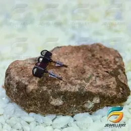 Square Gemstone Stud Earrings Stylish For Girl & Women.