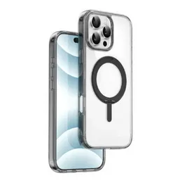 Wiwu MCC-201 iShield Ultra Case for iPhone 16 Pro â Shockproof Transparent Case with Magnetic 360Â° Rotatable Ring Stand