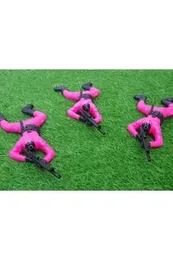 Squid Game Character Figure Toy Creeping Rifle Soldier - Battery Operated