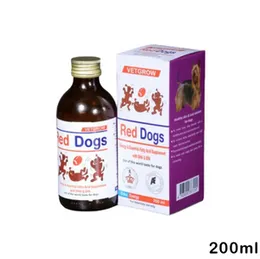Vetgrow Red Dogs 200ml Nutritional Supplement for Dogs Energy & Essential Fatty Acid Supplement with DHA & EPA