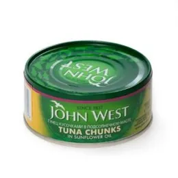 John West Tuna Chunks in Sunflower Oil 145g Can