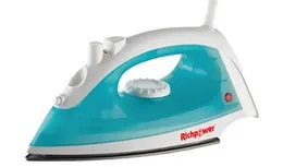 Richpower Steam Iron RPI-3563ST 1200W Dry Steam Spray Non-Stick Swivel Cord Overheat Protection Household Ironing