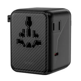 WiWU Wi-UA010 45W GaN Aramid Fiber Warriors 45W GaN Plug Adapter.