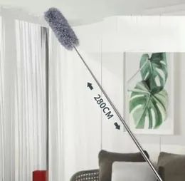 Baoblaze Extendable Microfiber Duster Long Handle Washable Domestic Cleaning Useful Dust Brush Cleaner Dust Remover for Ceiling