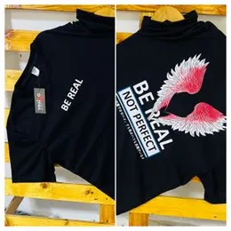 back print crew neck t-shirt