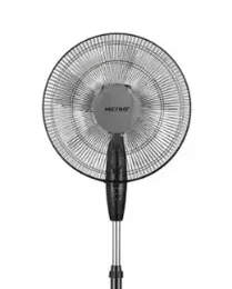 Metro Stand Fan 16" SFM-1618 - 55W 230V 50Hz 5 AS Blades 4-Speed 60min Timer Oscillating Pedestal Fan