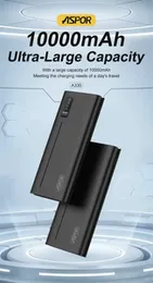 ASPOR A330 Original 10,000mAh Power Bank – LED Digital Display & Dual Output