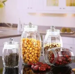 Airtight Food Storage Glass Jars with Vacuum Glass Lids