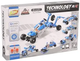 190/224 Pcs 10 in 1 Multi Model Technology Building Blocks RC Car - Building Block Kit DIY