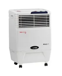 Telesonic McCoy Champ 40L Air Cooler 165W Honeycomb Pads 1550 mÂ³/hr Air Delivery 3 Speeds 35ft Throw Inverter Compatible