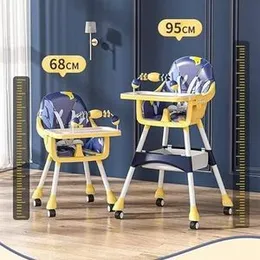 Baby High Chair HC-360| Fantastic-Kids-Toys Baby High Chair | Newborn Feeding Chair | Adjustable Removable Double Meal Tray and Game Table |.