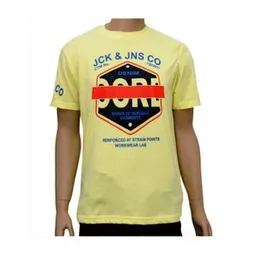 CORE BY JACK & JONES Mens T Shirt â Yellow