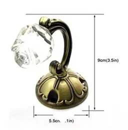 UNIQUELLA Decorative Rose Crystal Gold Curtain Tiebacks Tassel Curtain Hold Backs, 2 PC Wall Mounted 2 1/3 Dia Home,Office Decorative Drapes Tie Back 