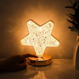 Star Shape Crystal Diamond Lamp