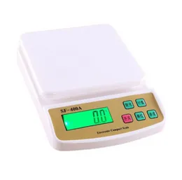 Scale Digital SF-400A 10kg x 1g LCD Kitchen - Tare Function Multi-Unit ABS Plastic Platform Food Weighing Scale for Cooking