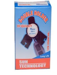 Dual Holder Light Switch with Convenient Control Double Holder