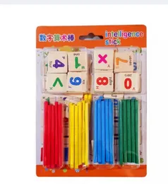 Mathematical Intelligence Stick for Kids Pre-School Montessori Educational Toys Early Learning