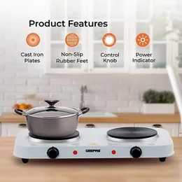 Hot Plate Double Burner GEEPAS