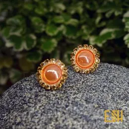 Gold Plated Stylish Look Earring – Buy One Get One Small Earring Free