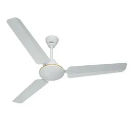 Usha Ceiling Fan 48 Inch Rich White Technix Plus 1200mm 43W Copper Motor 330 RPM 3 Blades 215 CMM Air Delivery 5 Speed Control 2 Year Warranty