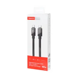 TRANYOO CC-2 Type-C to Type-C PD Fast Charging Data Cable â Durable & High-Speed