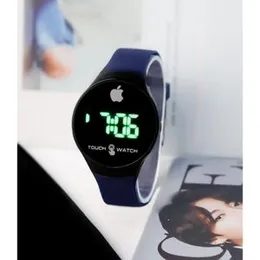 Women Apple logo Touch Watch LED