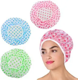 6pcs Reusable Shower Bath Cap