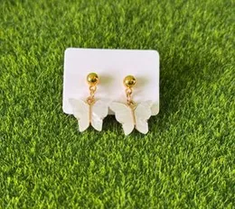 Premium White Color Butterfly Earrings for Women, Cute Fashion Jewelry Gift for Women and Girls, Perfect Gift for Birthdays