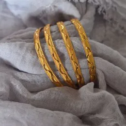 Gold Plated Heart Design bangle