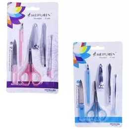Professional Quality 6 in 1 Manicure Set - Tweezer, Nail cutter, Ear pick, Scisser
