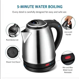 Earth Star Stainless Steel Electric Kettle 1.8L