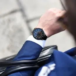 Forrrad Leather Strap Mens Watch22