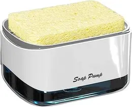 Soap Dispenser With Sponge Holder (P00439)