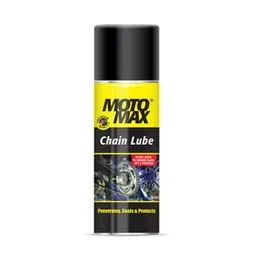 Motomax Chain Lube Aerosol Spray 200 ml |Provides Lubrication and corrosion protection of Chain & sprockets for Bikes, Motorbikes, Cars| Avoid Sli