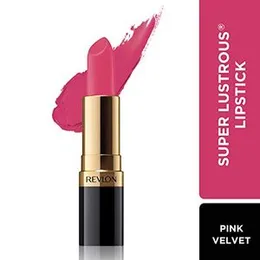 Revlon Super Lustrous Lipstick, Matte Finish - Pink Velvet, Pink, 4 ml(FROM INDIA)JEZ