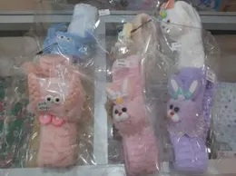 Winter Plush Cute Bear Ear Hairband Face Makeup Headband Women Girl