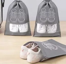 Travel Shoe Bags Portable Waterproof Travel Storage Bag Drawstring Storage Shoes Organizer 10pcs