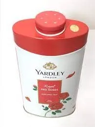 Yardley London Perfumed Talc, Red Roses, 8.8 Oz, 250   / face powder