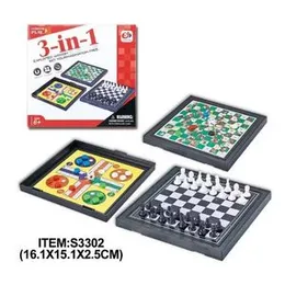 3 in 1 Magnetic Board Game