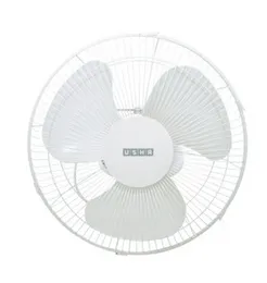 Usha Crisp Air Orbit Fan FD 40-1 400mm Sweep 58W 1280 RPM 3 Speeds 360Â° Oscillation Motor Overheat Protection Plastic Blades 1 Year Warranty