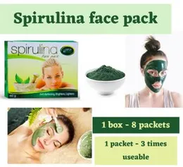 Natural Spirulina Face Pack â Deep Cleansing & Glow