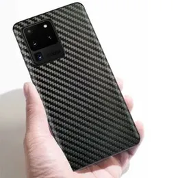 Carbon Fibre back stickers For Samsung S20+