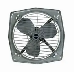 Usha Aeroclean Ex Fan 230mm Metallic Grey 48W 1325 RPM 3 Blades 700 mÂ³/min Air Delivery Goodbye Oil & Dust Coating Copper Motor 2 Year Warranty