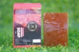 Liya's Glow Saffron Whitening Soap."100g