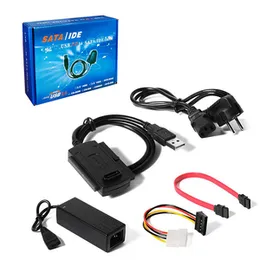 POWERTECH Converter USB 2.0 to IDE & SATA CAB-U122 with Power Supply 0.8m