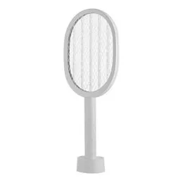 Dual-Use Electric Mosquito Swatter USB Charging Racket Fly Swatter Pest Control Mosquito Standing Killer Lamp