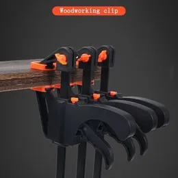 2pcs Wood Working Clip Retainer Quick Release F Clamp-4"