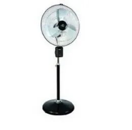Khaitan Toofan Pedestal Fan 450mm 3 Blade 90W High Speed Oscillation Metal Body