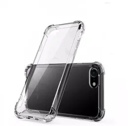 Transparent Back Cover For iPhone 14 13 12 11 Pro Max Mini X Xs Max XR SE 2020 5 5s 6 6s 8 7 Plus Back Cover Silicone Shockproof With Camera Guard Pro